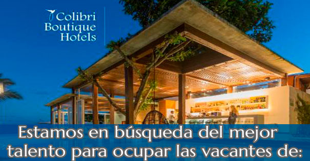 Empleo Colibri Boutique Hotels