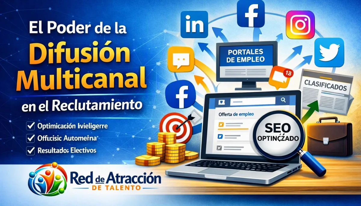El poder de la difusión multicanal en la atracción de talento